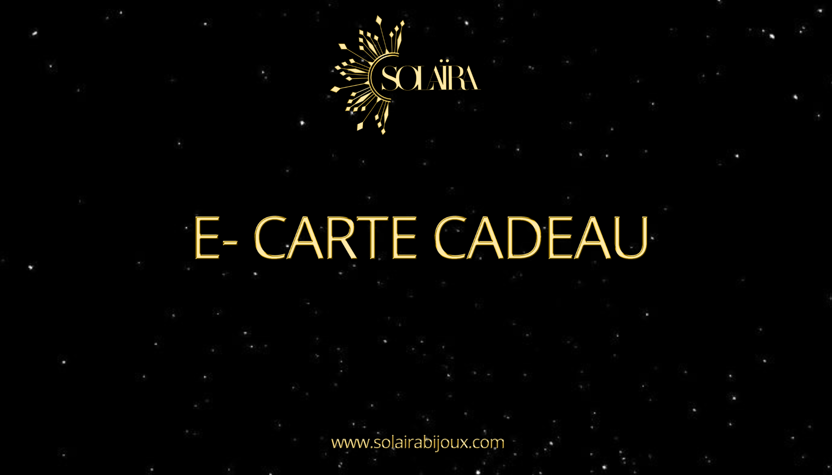 E-CARTE CADEAU