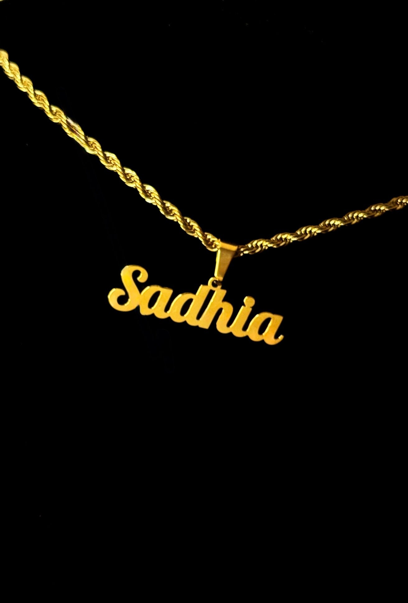 COLLIER PRÉNOM TWIST