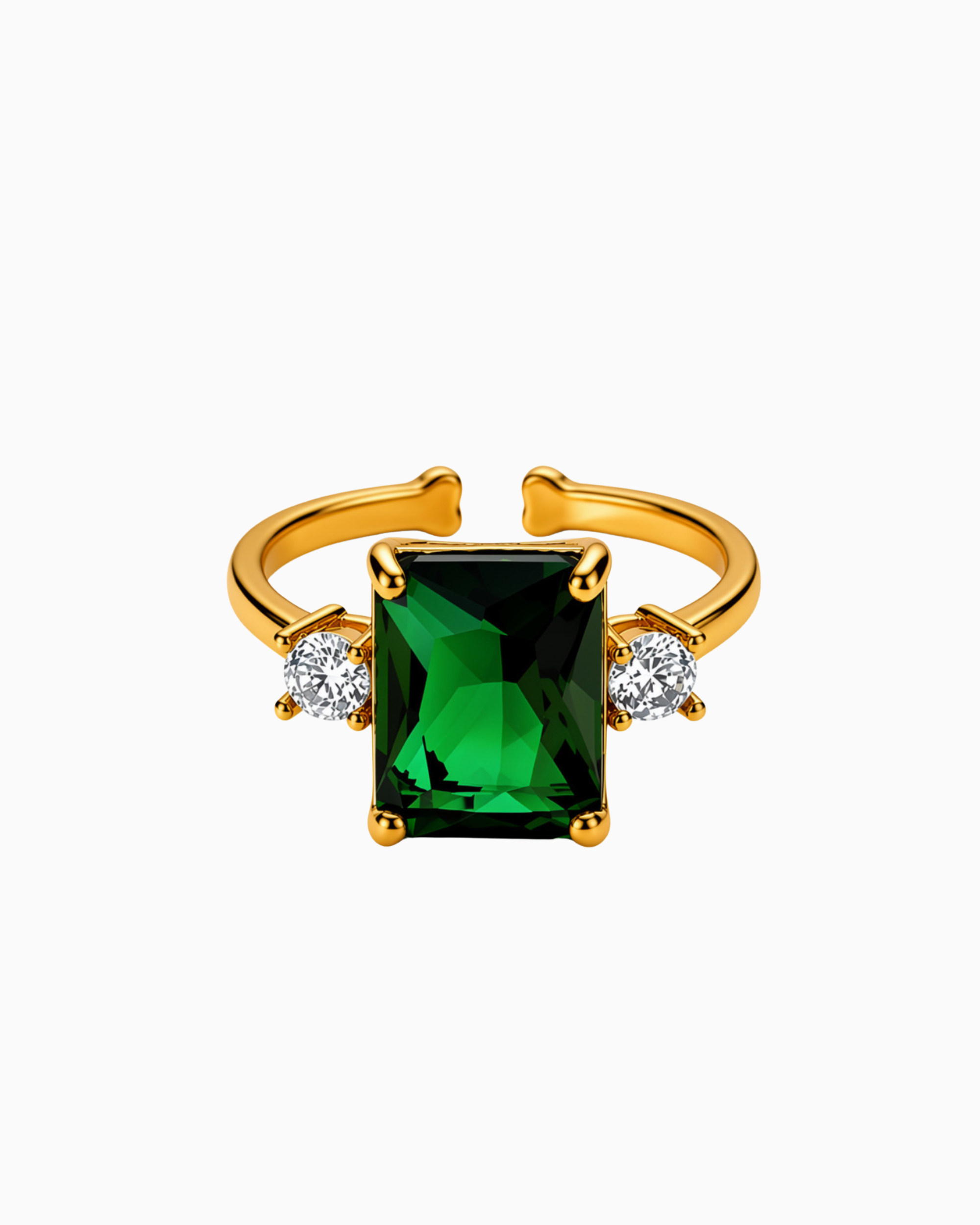 BAGUE EMERAUDE